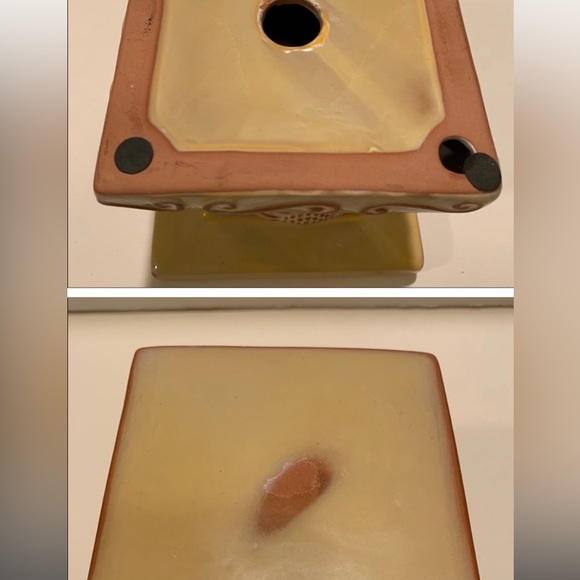 SL@H TUSCAN GLAZED SOFT YELLOW Pedestal - Picture 5 of 9